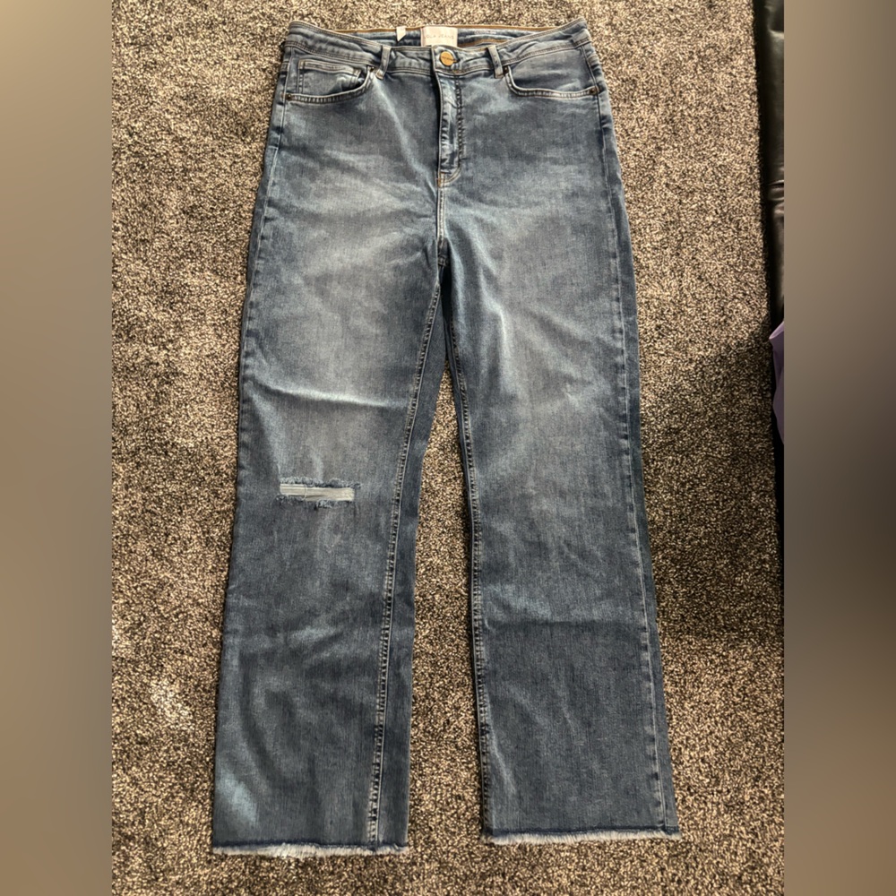 Relaxed Fit Denim Jeans for Women